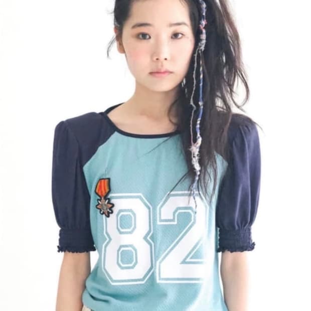 トップス shop faerie pad shoulder raglan half top faerie Pad shoulder raglan half top_mint | 후루츠패밀리