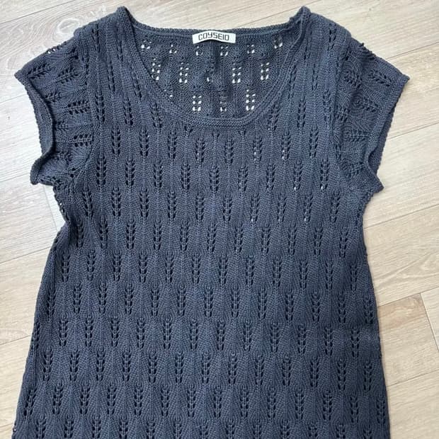 코이세이오 SCASI KNIT ONE PIECE CHARCOAL | 후루츠패밀리
