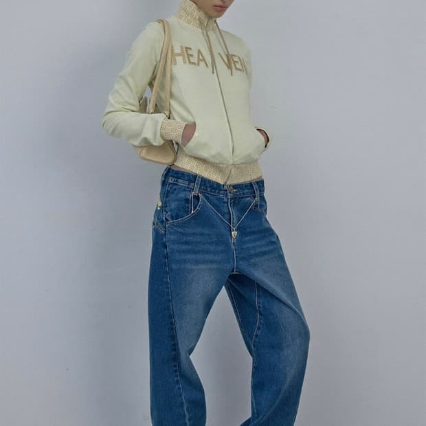 SCULPTOR Heavenly Gingham Track Jacket | 후루츠패밀리