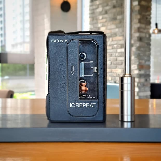 箱付】SONY TCM-R2 【公式通販】