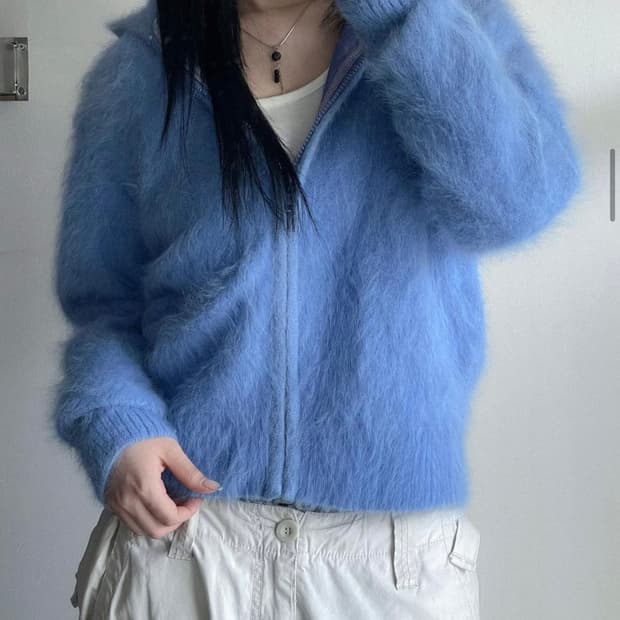 텍O/리엘 노르딕 Lodge nordic knit cardigan | 후루츠패밀리