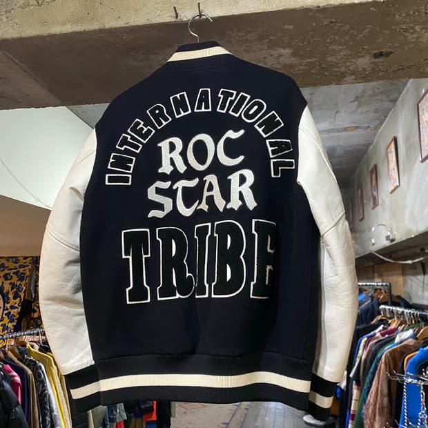 stussy x ROC STAR Varsity Jk | 후루츠패밀리