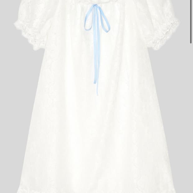 faerie] rosie lace dress (white) | 후루츠패밀리