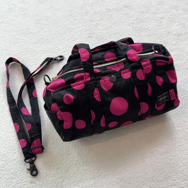 YOSHIDA PORTER x X-girl Yayoi kusama bag | 후루츠패밀리