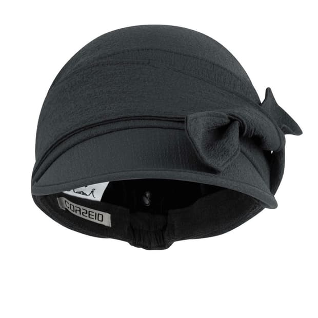 Ojos Scarf Veil Wool Cap / Black | 후루츠패밀리