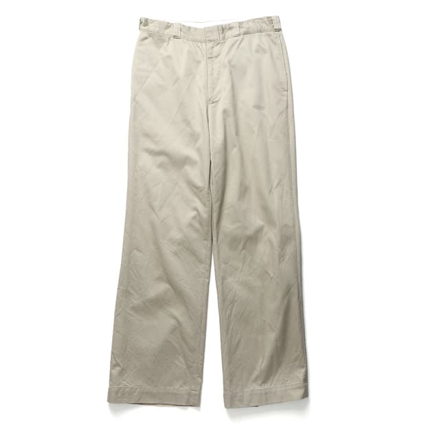 VISVIM 25SS EX WIDE CHINO PANTS ベージュ WIDE CHINO PANTS CRASH | Visvim Official North American Web Store