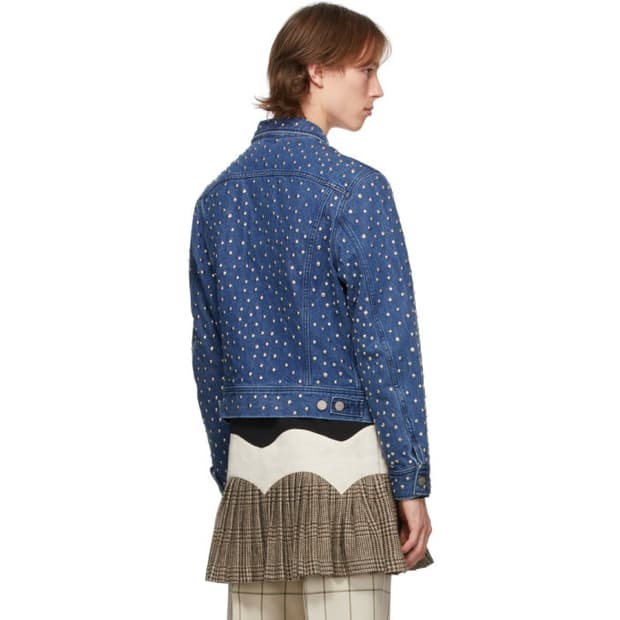 Stefan Cooke x Lee studded denim jacket | 후루츠패밀리
