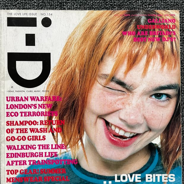 1996 i-D magazine bjork | 후루츠패밀리