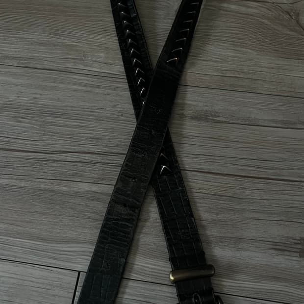 小物 TORNADO MART Python belt Tornado Mart Y2K Western Snakeskin Studded Belt | Archive – DRIEW 小物