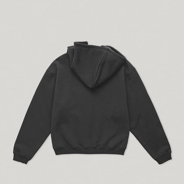 Smoothmood Charcoal Tully Hooded Zip Up | 후루츠패밀리