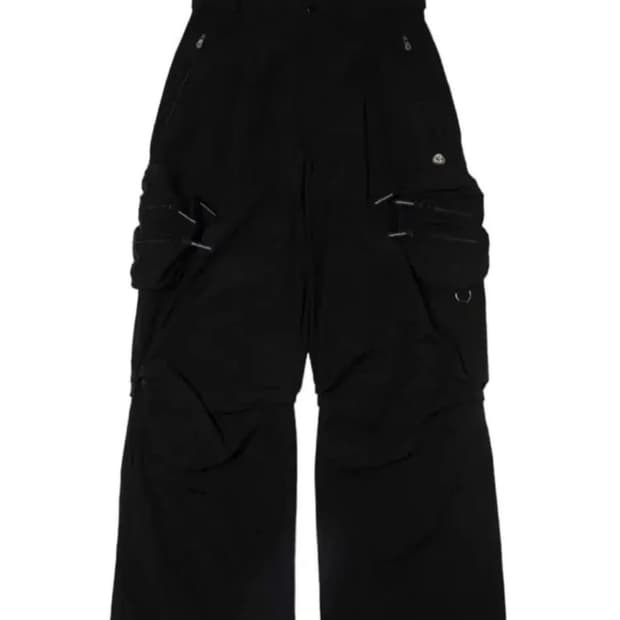 미세키서울 Pocket cargo bootscut pants BLACK | 후루츠패밀리