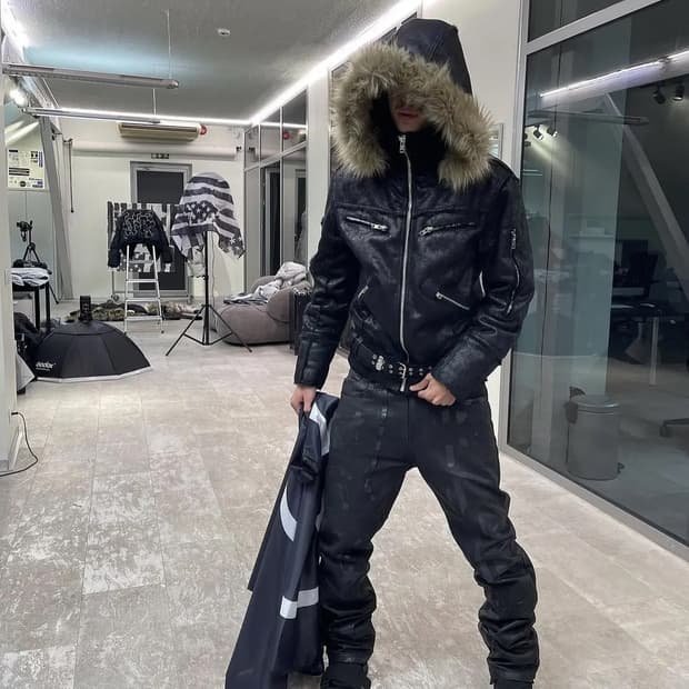 RACERWORLDWIDE sheepskin jacket | 후루츠패밀리