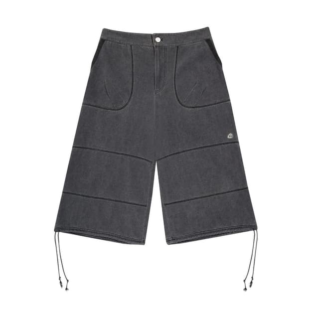パンツ Coyseio 038 LINE COTTON SHORTS NAVY 038 LINE COTTON SHORTS