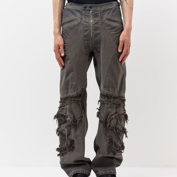 leey SOLID POCKET WIDE BANDING PANTS | 후루츠패밀리