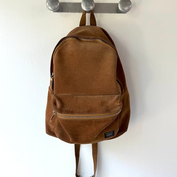 5525gallery x Porter suede backpack | 후루츠패밀리