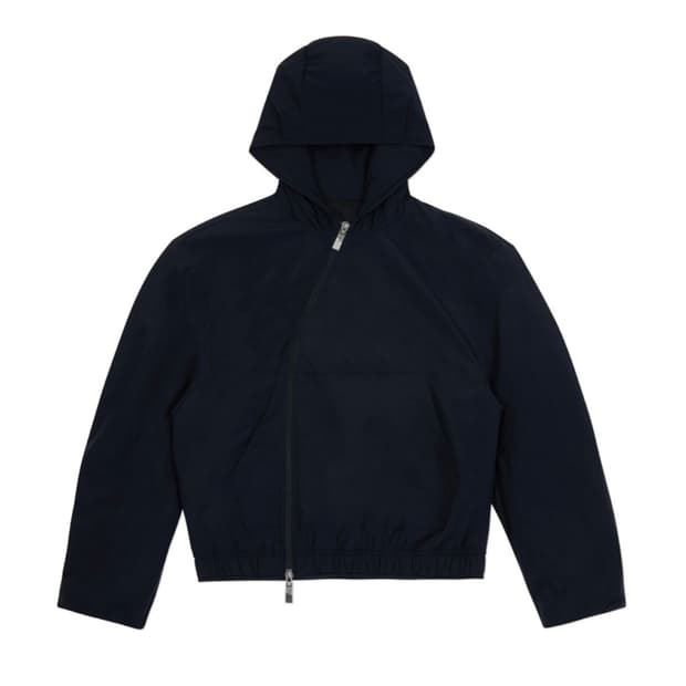 COYSEIO FLOWER POINT ZIP-UP HOODIE NAVY | 후루츠패밀리