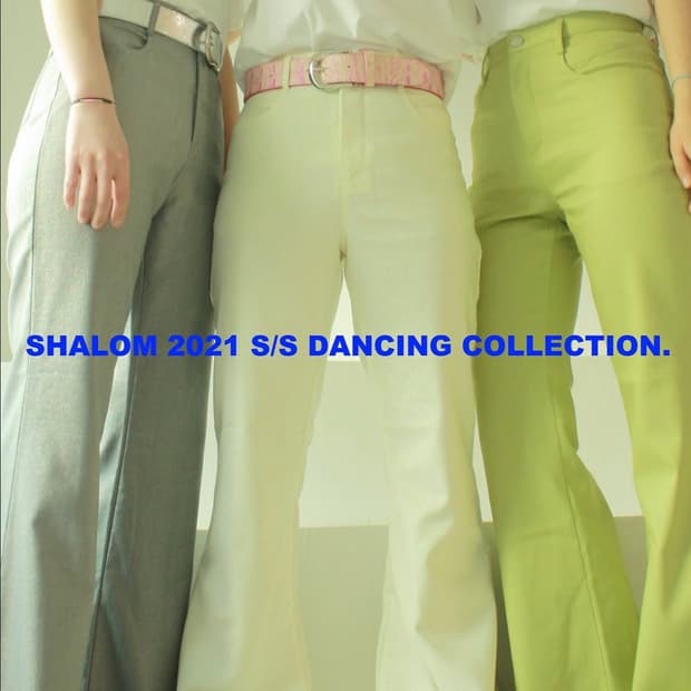 Shop faerie 샵페어리star cotton twill pants | 후루츠패밀리