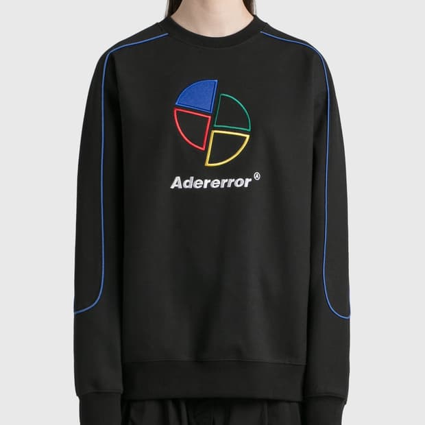 Adererror カラフルロゴ スウェットadererror アーダーエラー adererror SLICED LOGO SWEATSHIRT