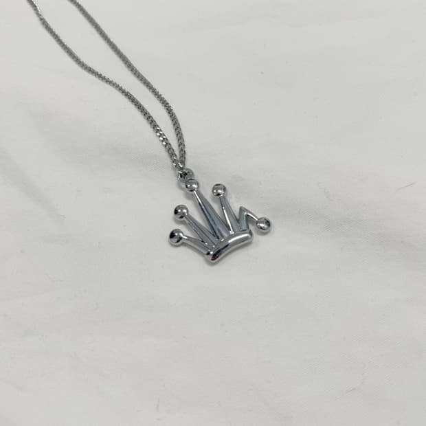STUSSY crown necklace | 후루츠패밀리
