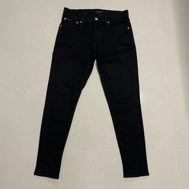 AMIRI SIDELINE CRUSH SKINNY JEANS | 후루츠패밀리