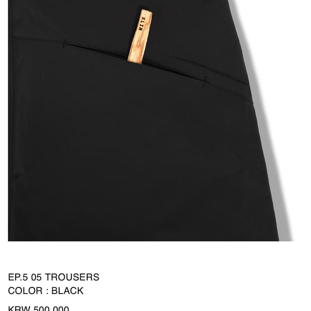 XLIM Xlim EP.05 05 Trousers 3 size