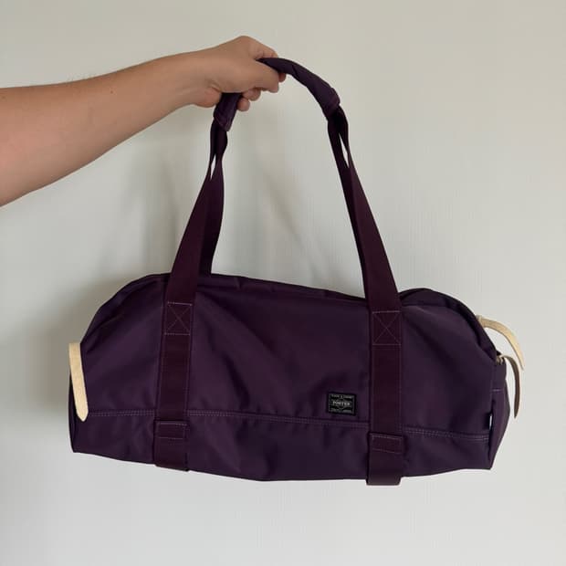 Head Porter Shati Boston duffle bag 퍼플 | 후루츠패밀리