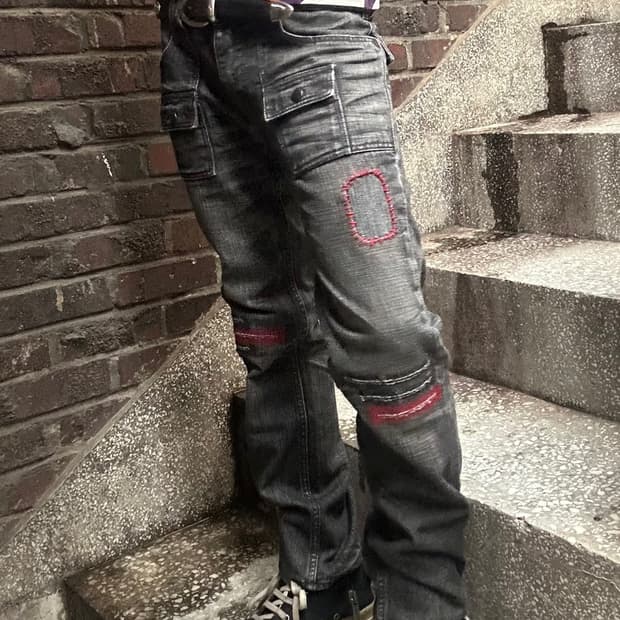 Rare 05ss Number Nine Nightcrawler jeans | 후루츠패밀리