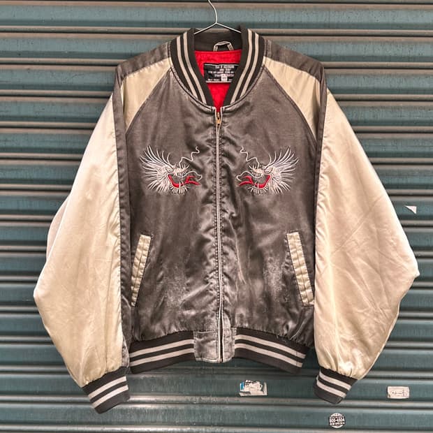 Jungle Storm pattern Sukajan jacket | 후루츠패밀리