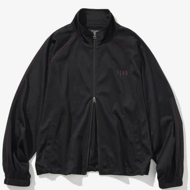 낫포너드 Panel Stud Puffer Jacket - Black | 후루츠패밀리