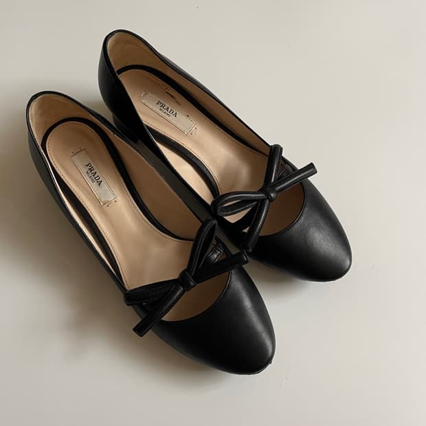 Prada PRADA RIBBON FLAT SHOES