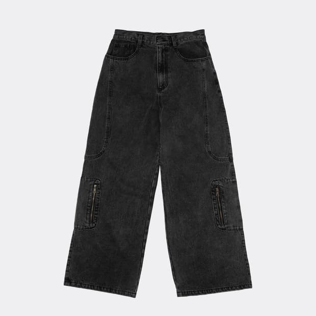 코이세이오 BIG POCKET CARGO PANTS CHARCOAL | 후루츠패밀리