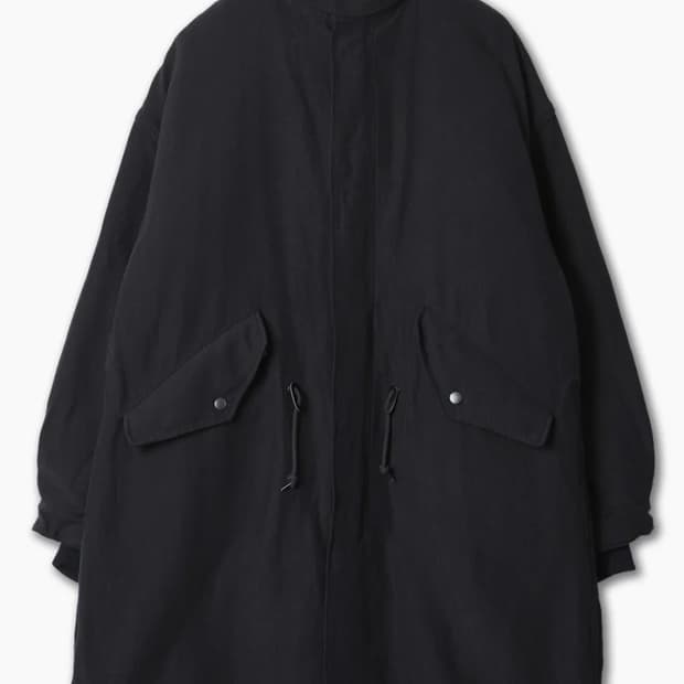 marka wool linen back satin mods parka | 후루츠패밀리