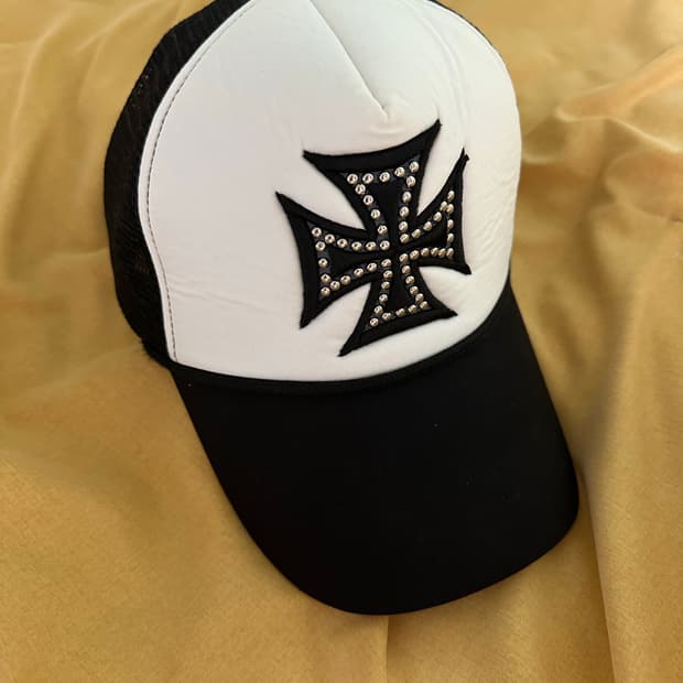 badhouse 배드하우스 볼캡 studcross mesh cap | 후루츠패밀리