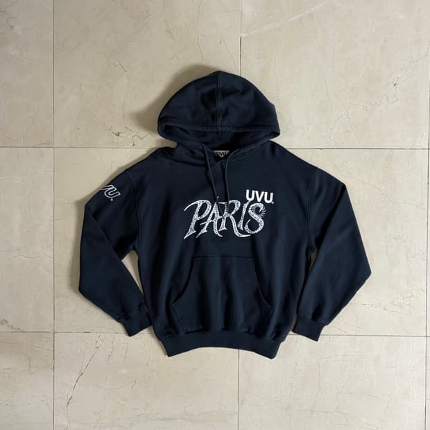 UVU Paris 25 Hoodie Ink Blue | 후루츠패밀리