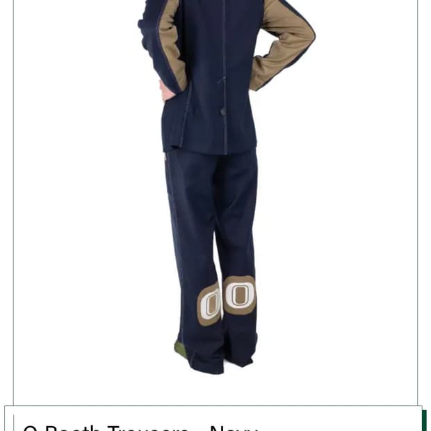 パンツ otto958 O booth trousers M Otto 958 O Booth Trousers - Navy | 후루츠패밀리