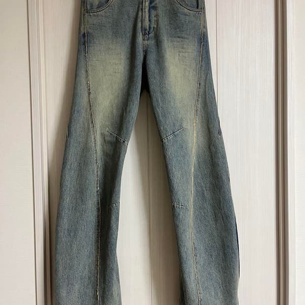 25SS 新品　cmmawear ENGINEERED DART DENIM 구매) cmmawear engineered dart denim pants | 후루츠패밀리