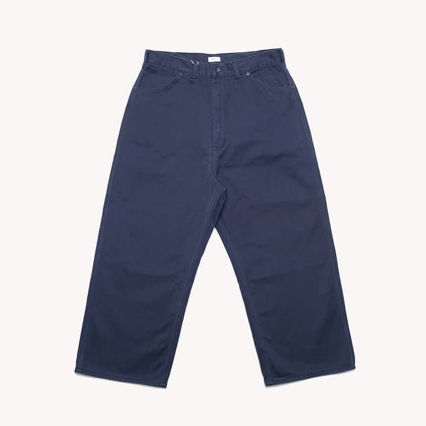 CIOTA twill painter pants stone bio