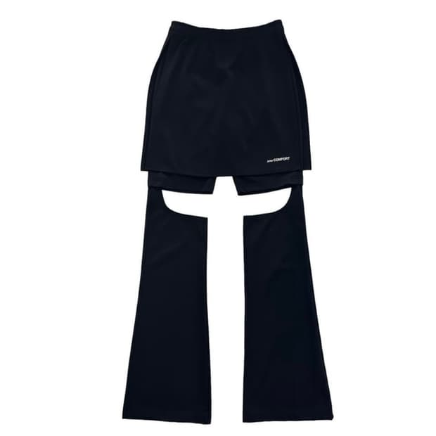 jichoi COMFORT WAFFLE SLIM LAYERED PANTS | 후루츠패밀리