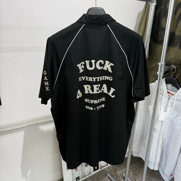 XL] supreme fuck everything work shirt | 후루츠패밀리