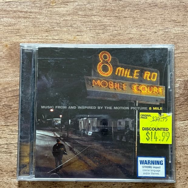 에미넴 Eminem CD 앨범 - 8 Mile Explicit | 후루츠패밀리