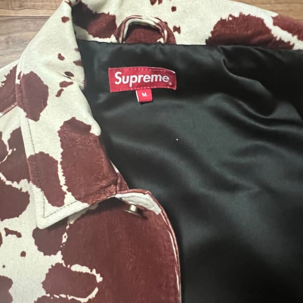 Supreme Velvet Chore Coat Cow | 후루츠패밀리