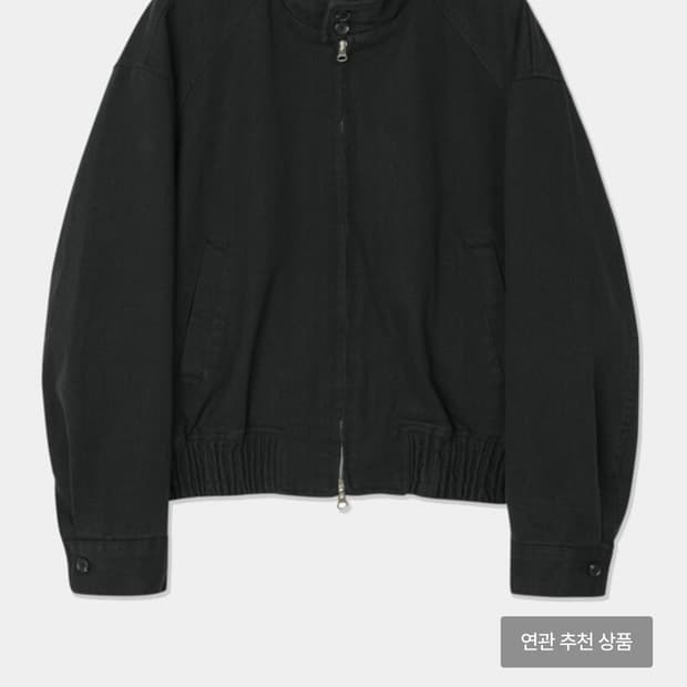 코이세이오 ROUND COLLAR FLEECE JACKET BLACK | 후루츠패밀리