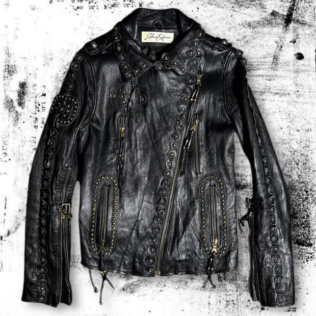 Share Spirit - Goat leather rider jacket | 후루츠패밀리