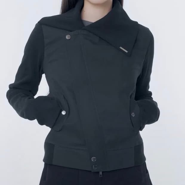 미세키서울 Hoodie double button coat | 후루츠패밀리