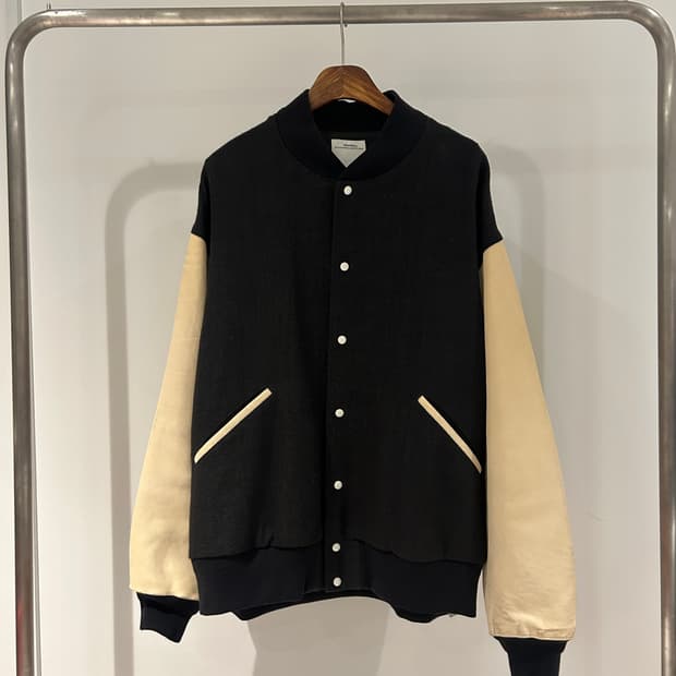 Visvim Wool Leather Varsity Jacket | 후루츠패밀리