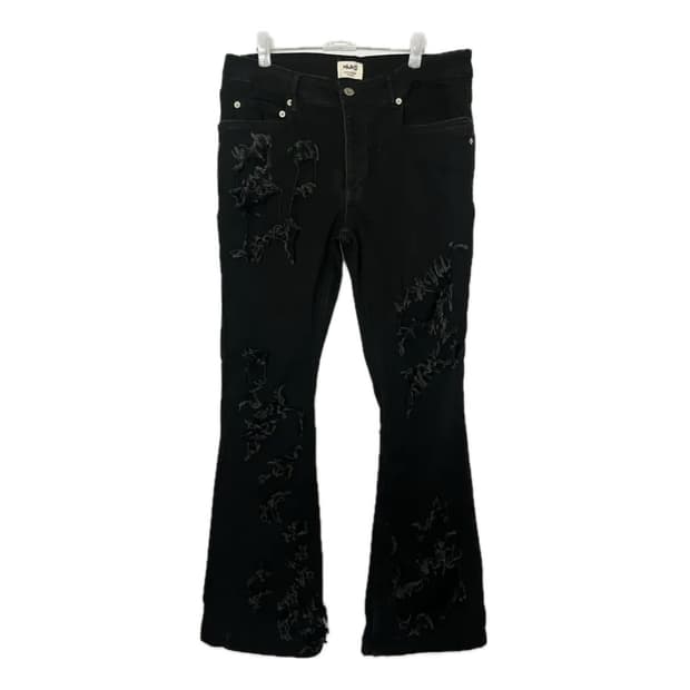 AFB X SICKO DOUBLE KNEE STUDDED PANTS | 후루츠패밀리