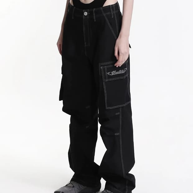 NACHE WASHING CARGO HALF PANTS | 후루츠패밀리