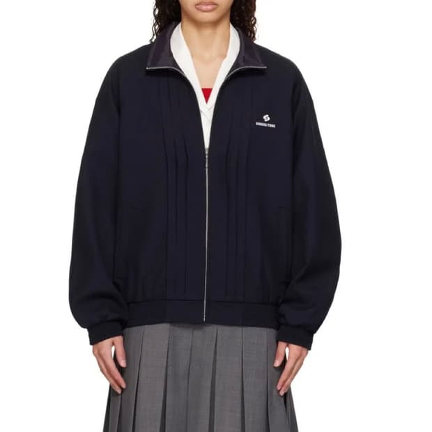 shushu tong crystal ribbon jacket | 후루츠패밀리