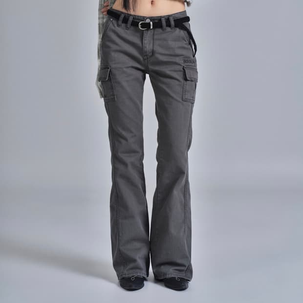 COYSEIO Snap Work Pants Khaki | 후루츠패밀리