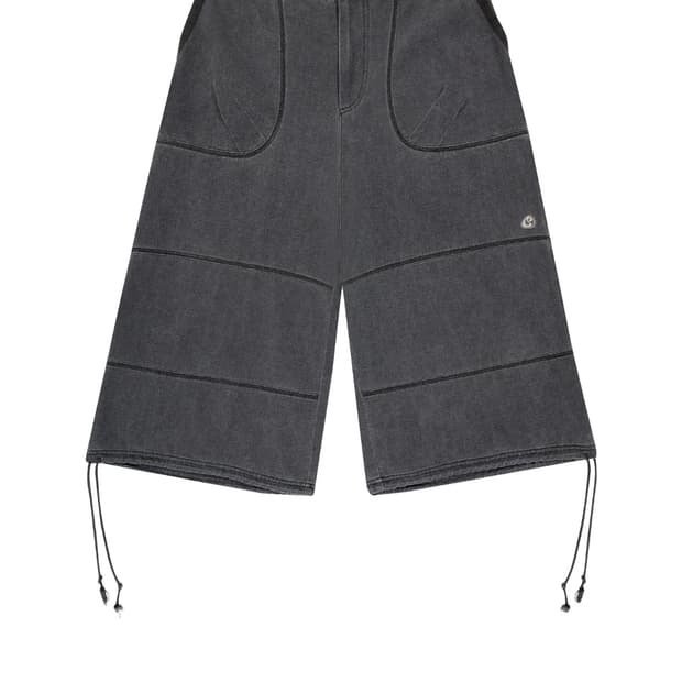 코이세이오(COYSEIO)SHIRRING ROUGH PANTS NAVY | 후루츠패밀리